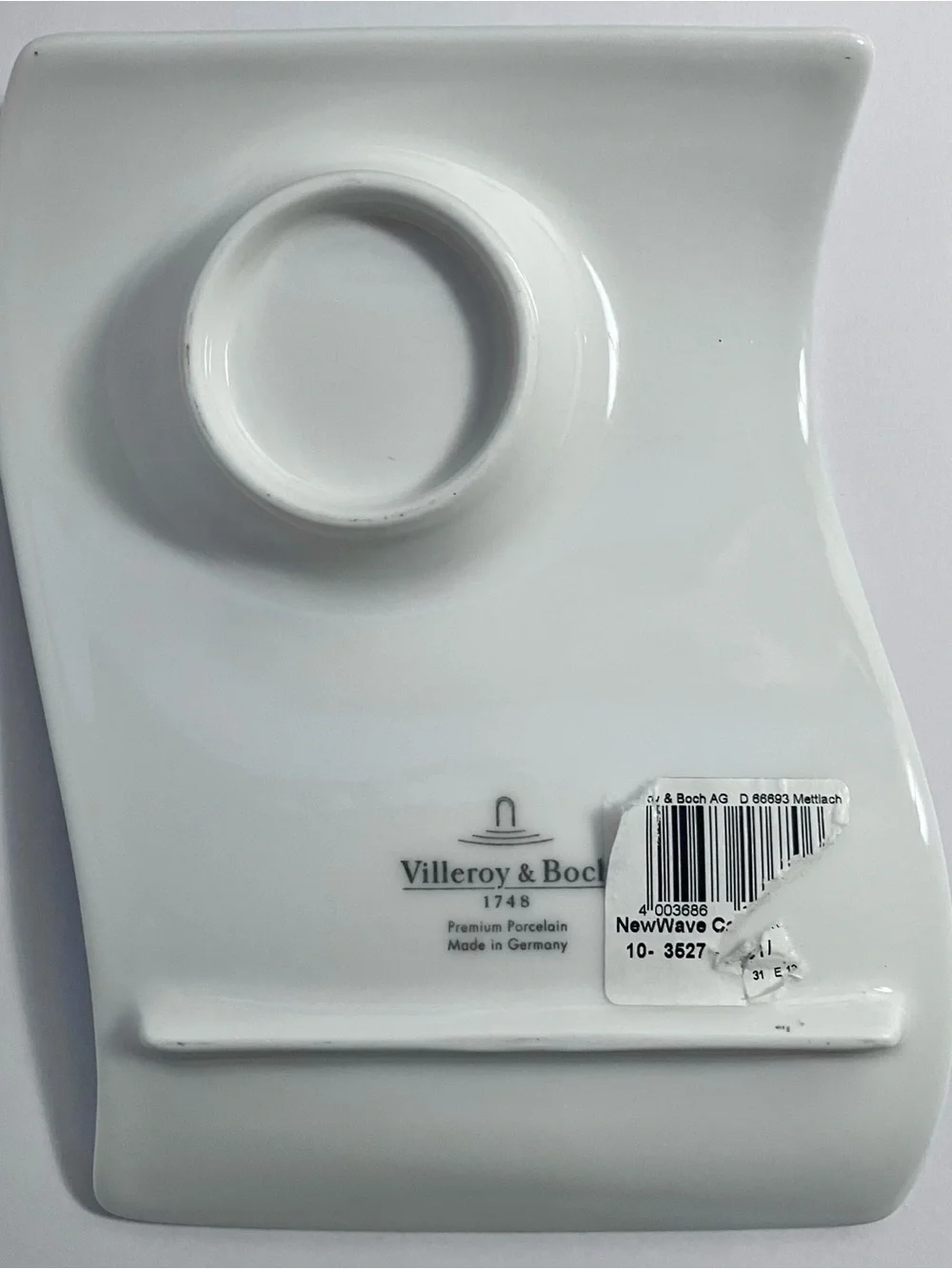 VILLEROY & BOCH New Wave Caffe Paris SMALL ESPRESSO TRAY / Ultra Rare / NO CUP